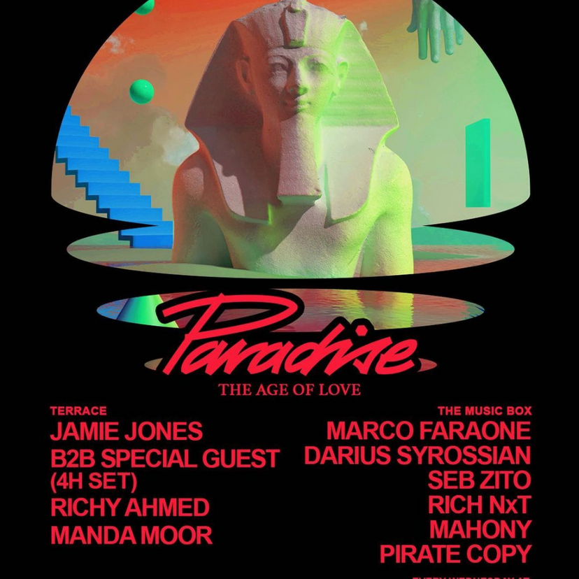 Paradise event artwork