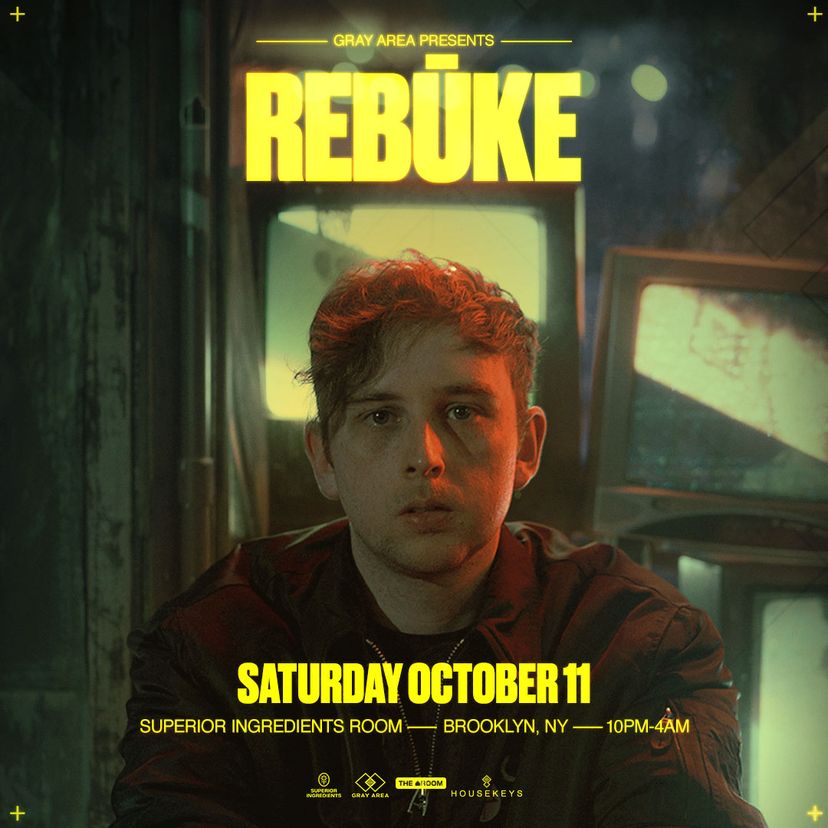 Rebūke & Friends event artwork