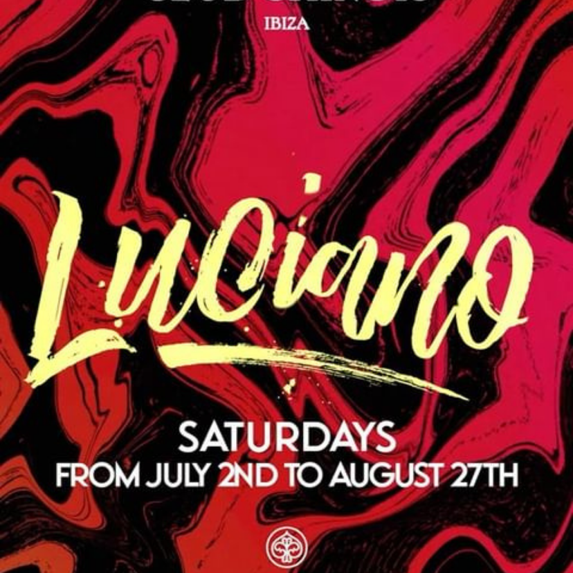 Luciano event artwork