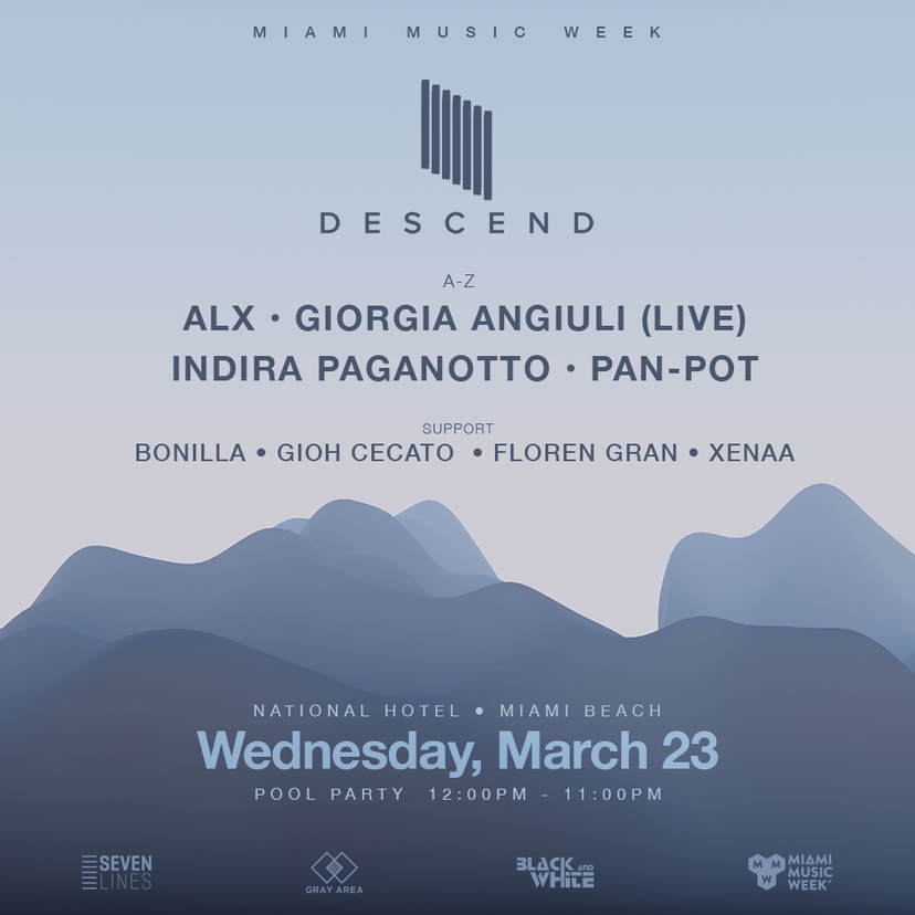 Descend Pool Party event artwork