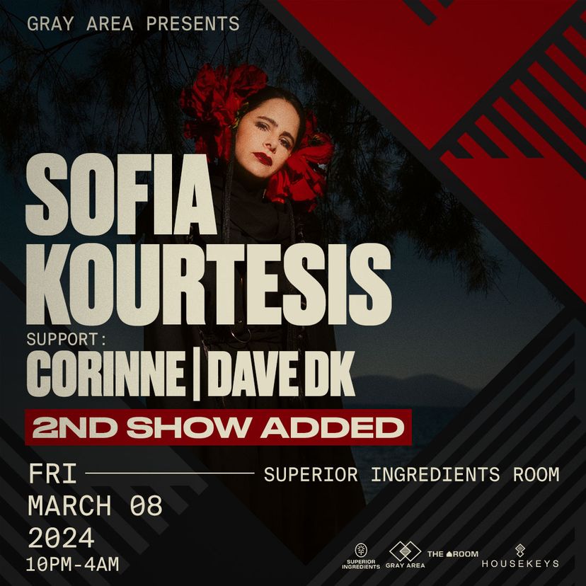 Sofia Kourtesis & Guests [Night Show] event artwork