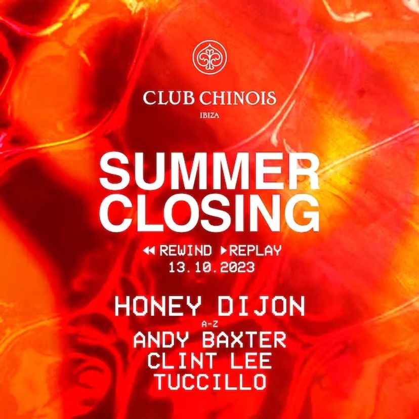 Club Chinois Closing Party | Rewind & Replay event artwork