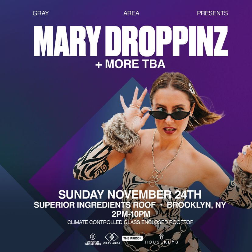 Mary Droppinz & Guests event artwork