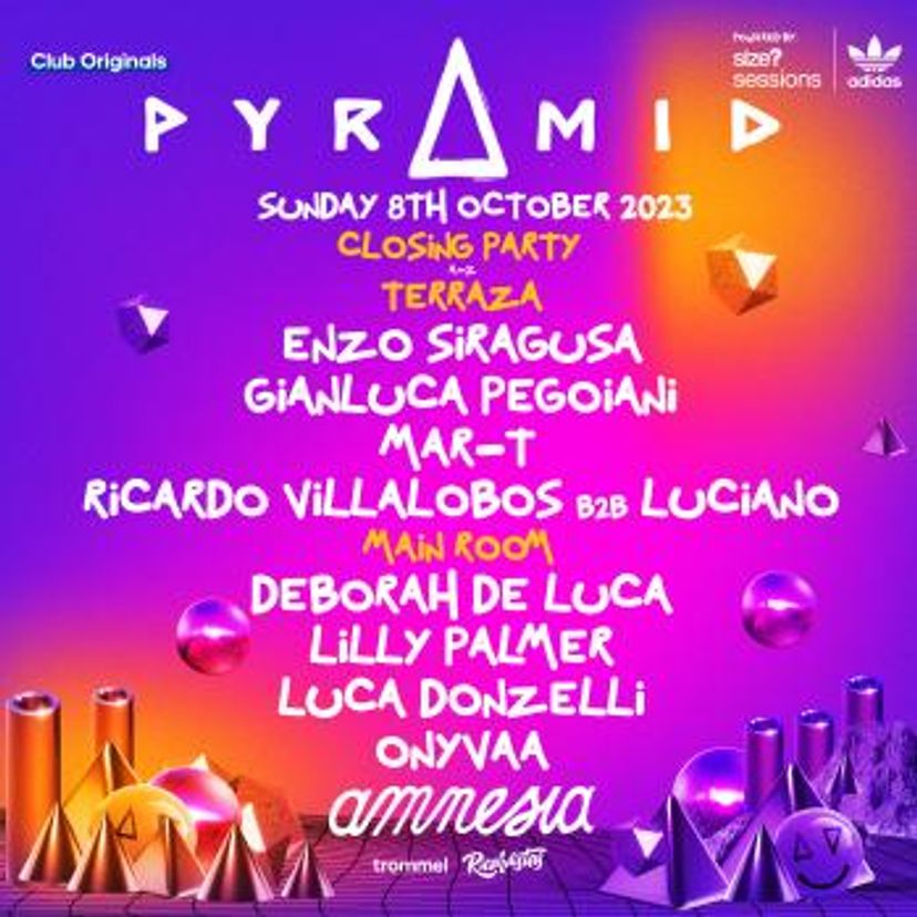 Pyramid Closing event artwork