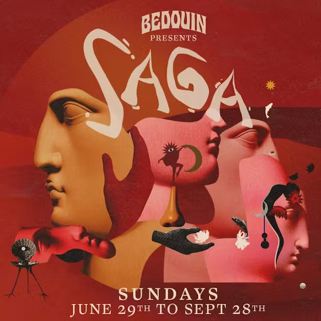 Bedouin present Saga event artwork