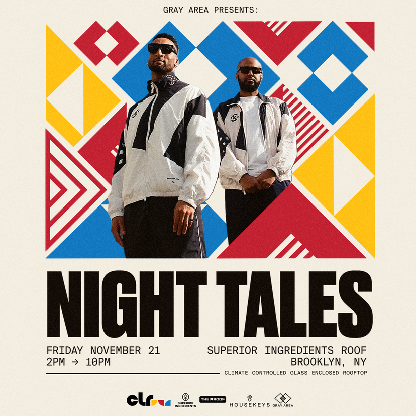 Night Tales presents CLR event artwork