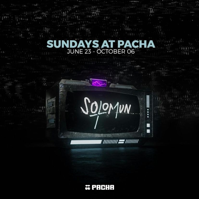 Solomun +1 Week 7 event artwork