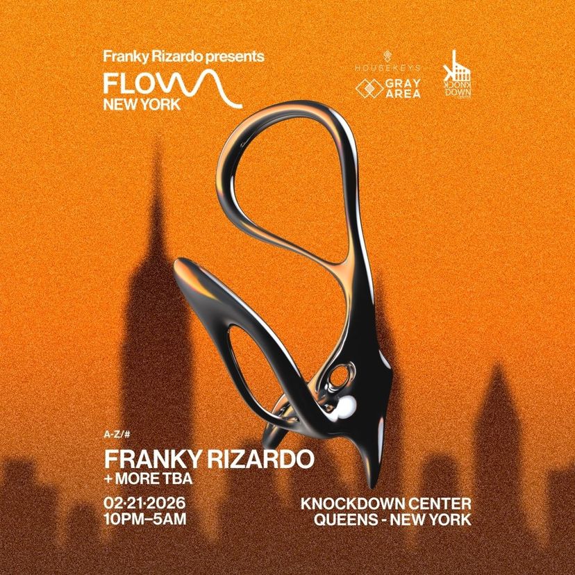 FLOW New York event artwork