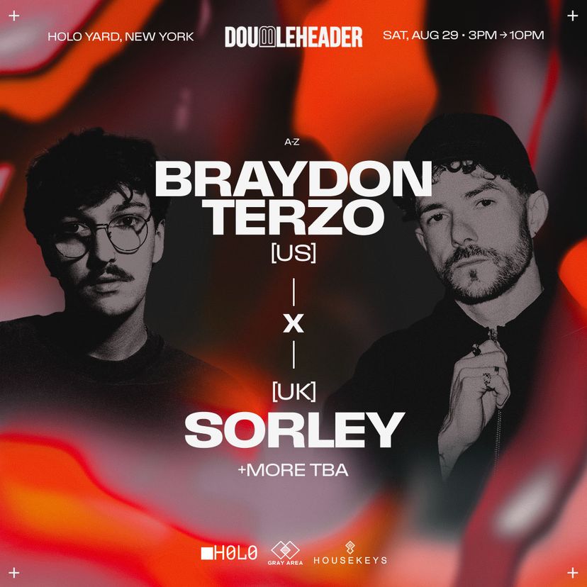 DOUBLEHEADER: Braydon Terzo x Sorley event artwork