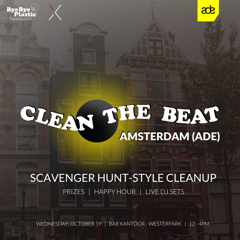 Clean The Beat: Amsterdam (ADE) event artwork
