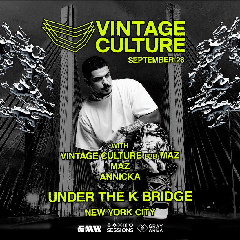 Vintage Culture: Extended Set w. Maz & Annicka event artwork