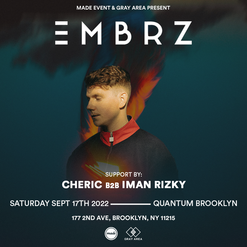 Debut: EMBRZ New York Debut event artwork