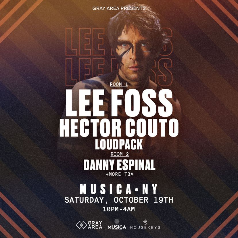 Lee Foss & Guests event artwork