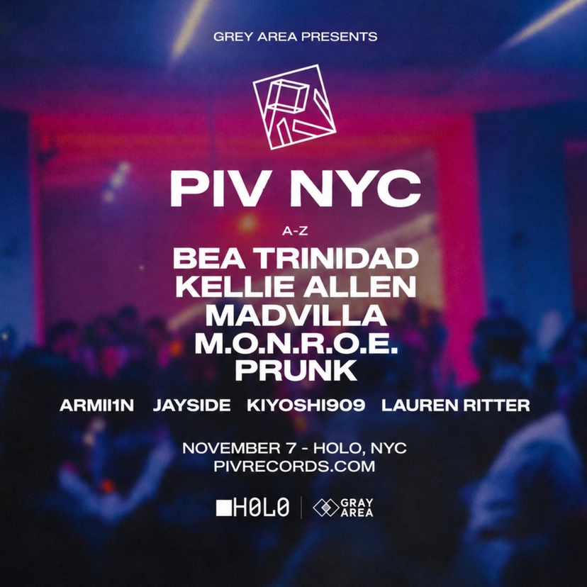 PIV Records w. Prunk + Kellie Allen, Madvilla, & More event artwork