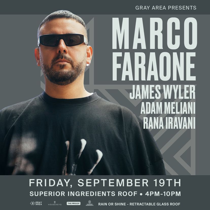 Marco Faraone & Friends event artwork
