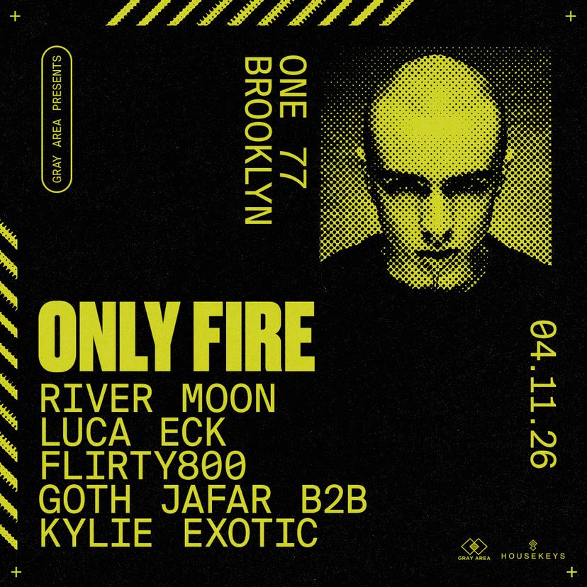 Only Fire & Friends event artwork