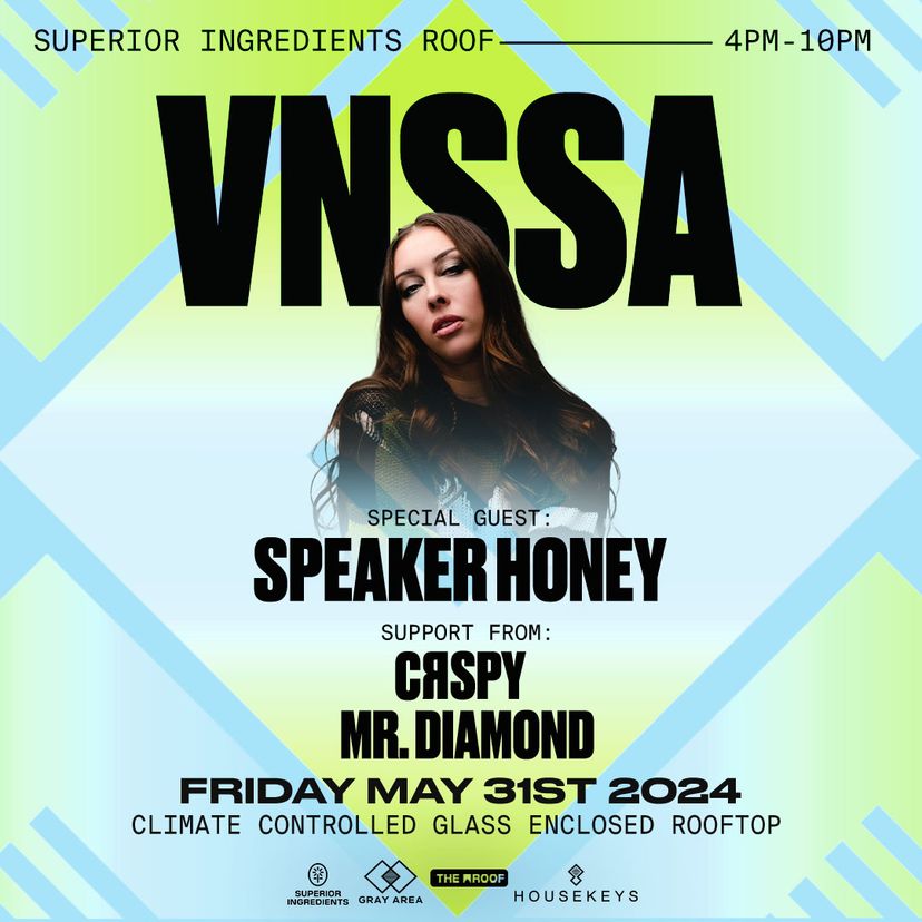 VNSSA w. Speaker Honey & Guests event artwork