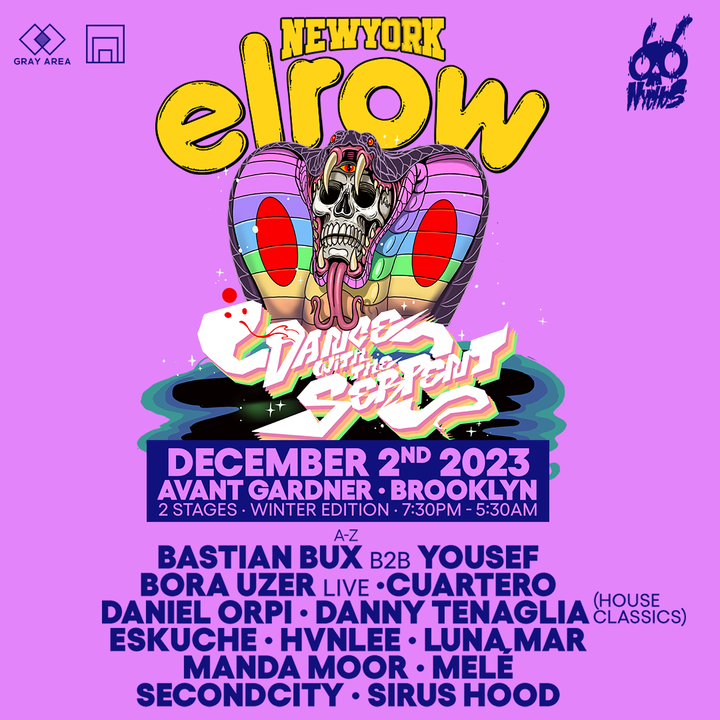 Elrow NYC: Psychrowdelic Trip  Open Air Festival at Avant Gardner, New York