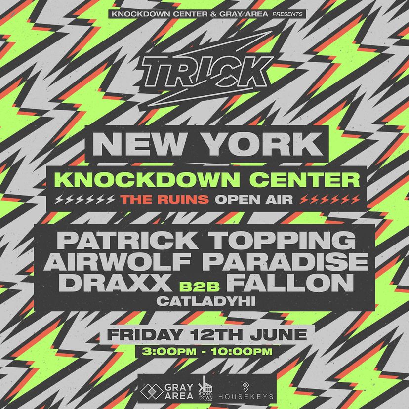 Patrick Topping Presents Trick Open-Air Takeover event artwork