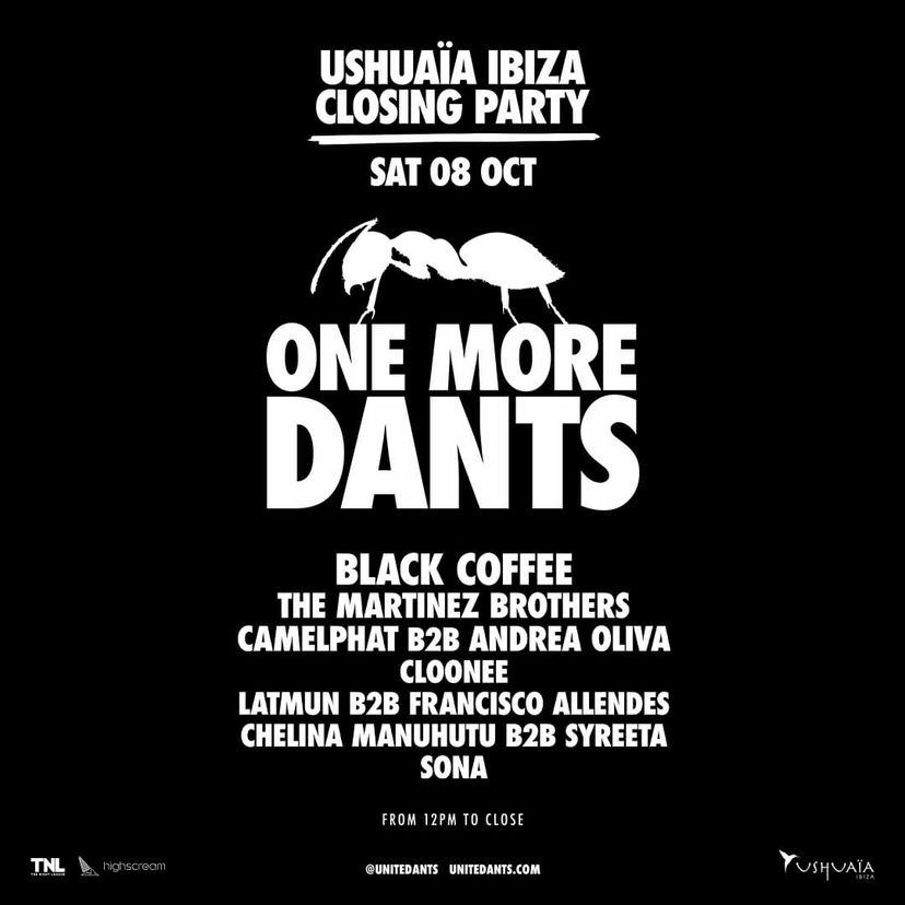 One More DANTS event artwork
