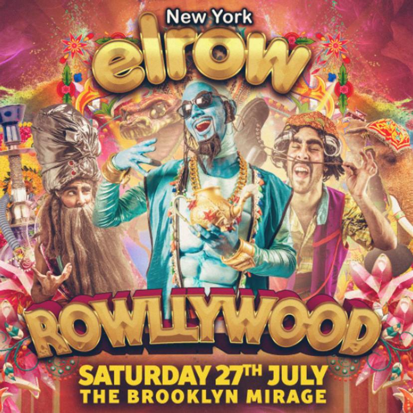 elrow NYC: Rowllywood Open Air Festival event artwork