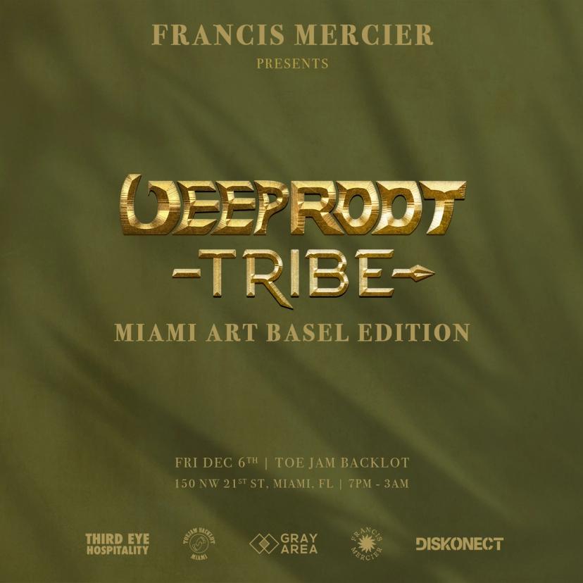 Francis Mercier Presents Deep Root Tribe Art Basel Edition event artwork