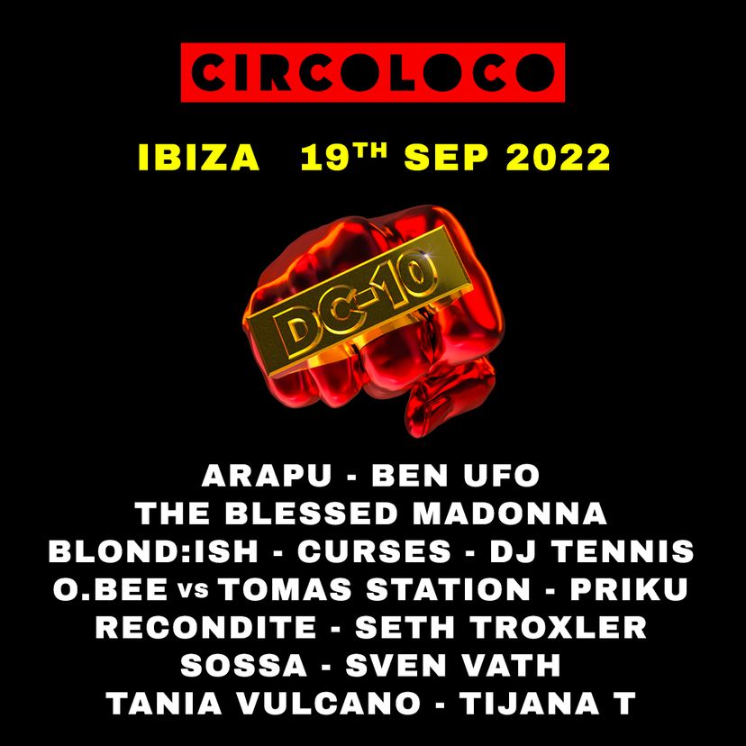Circoloco event artwork