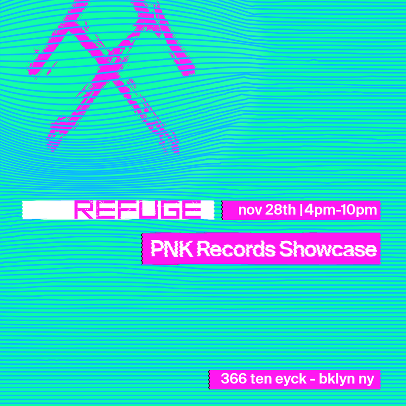 PNK Records Showcase event artwork