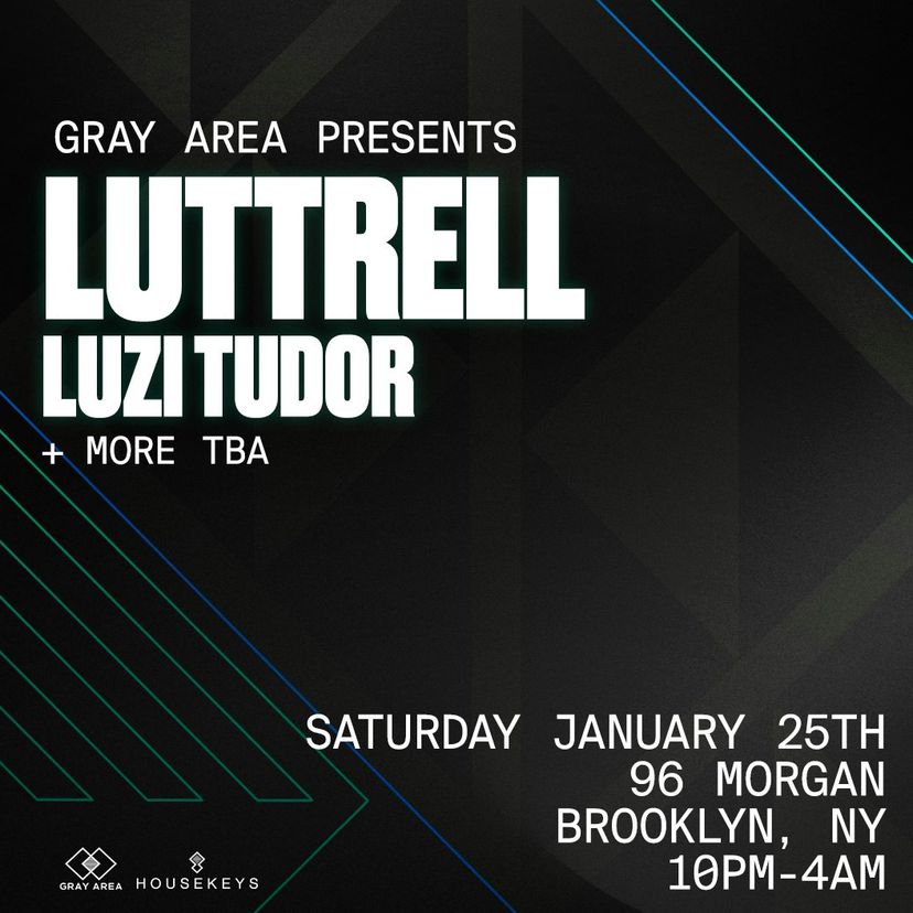 Luttrell NY Official Afterparty event artwork