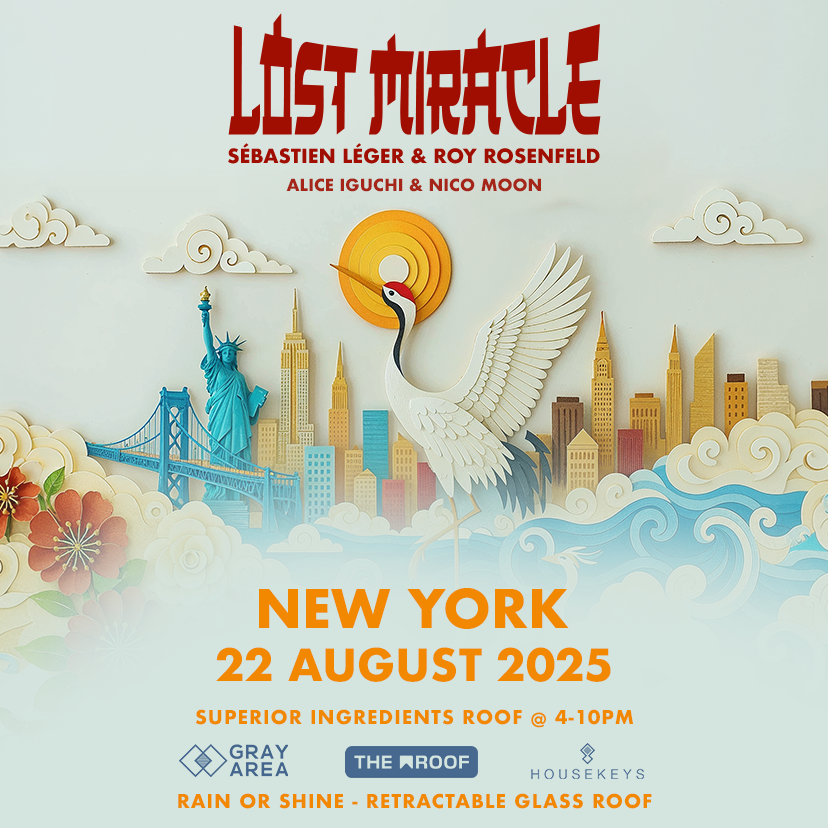 Lost Miracle: Sébastien Léger x Roy Rosenfeld event artwork