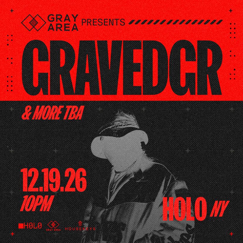 GRAVEDGR & Guests event artwork