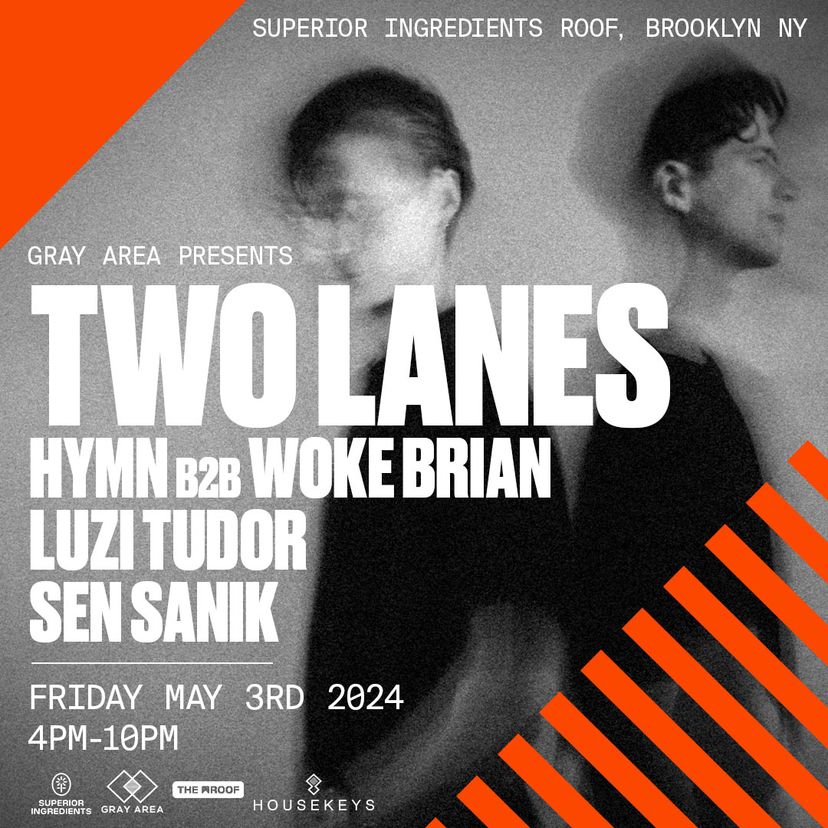Two Lanes w. Luzi Tudor & Guests event artwork