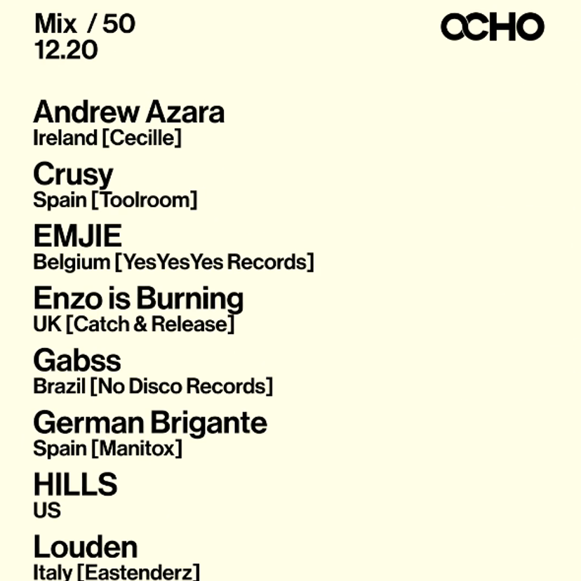 OCHO Episode #50 event artwork