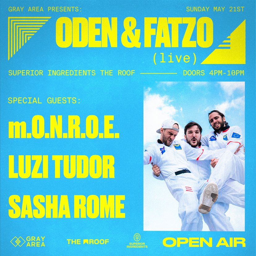 Oden & Fatzo [LIVE] with Special Guests event artwork