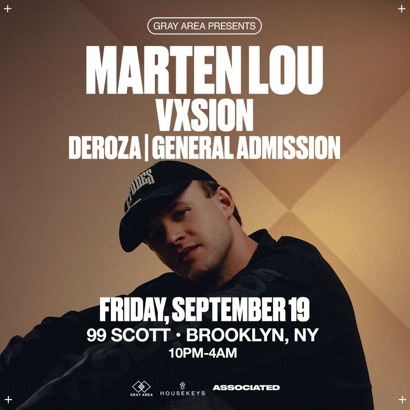 Marten Lou  w. VXSION event artwork
