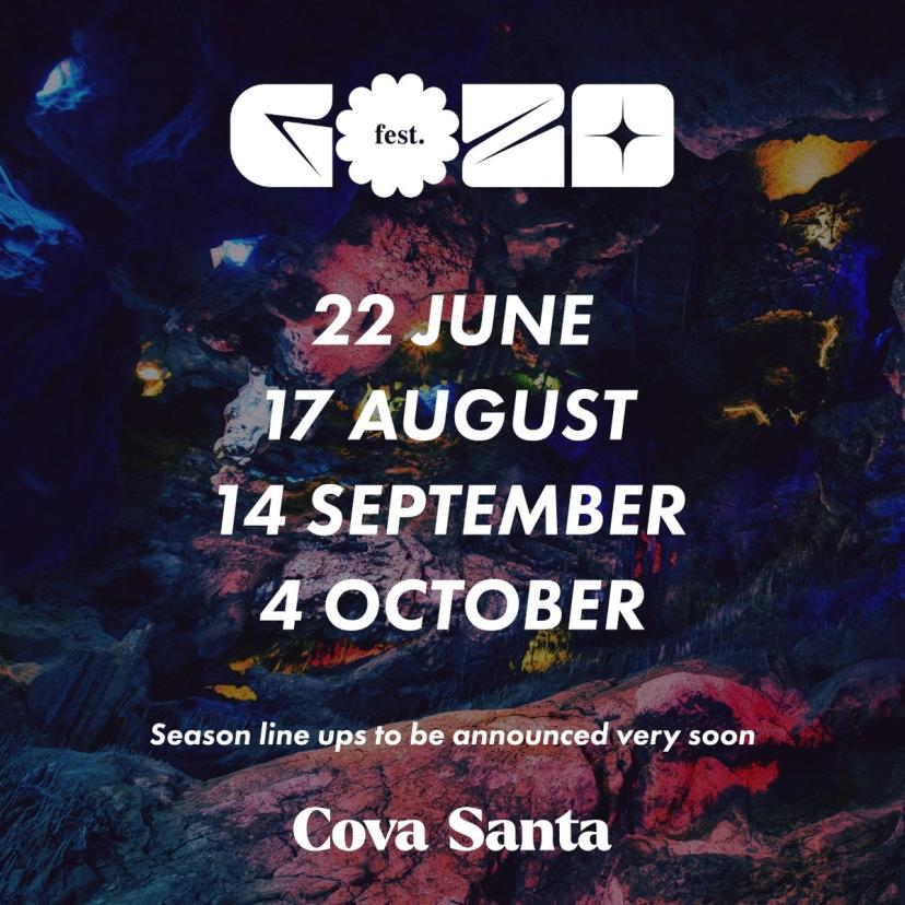 Cova Santa Presents... GOZO Week 4 event artwork