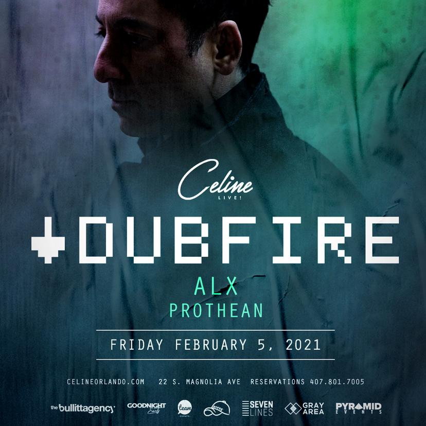 Dubfire with ALX [Orlando] event artwork