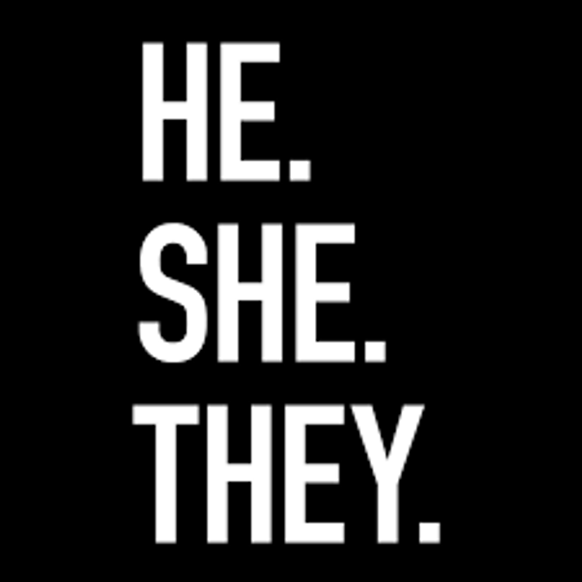 HE. SHE. THEY. Opening Party event artwork
