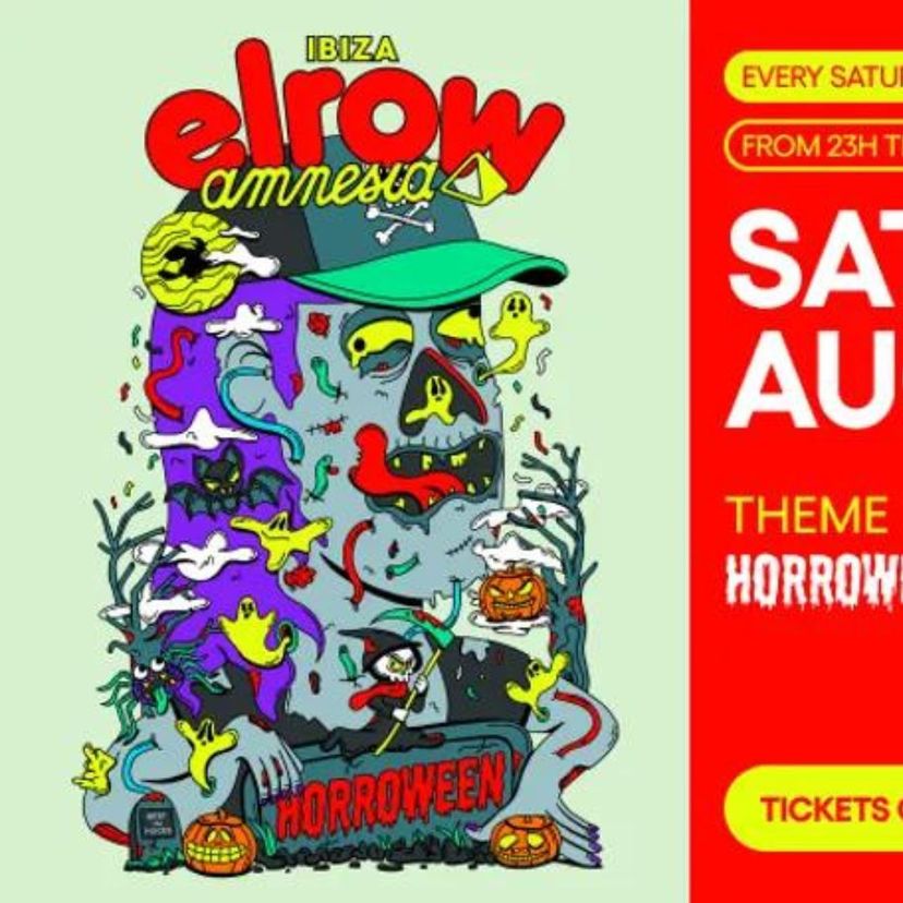 elrow Horroween event artwork