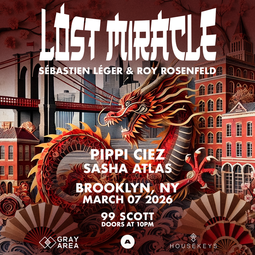 Lost Miracle: Sébastien Léger x Roy Rosenfeld event artwork