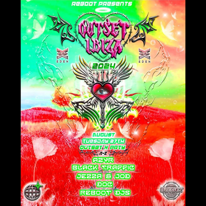 Outset Ibiza Week 13 PATY event artwork