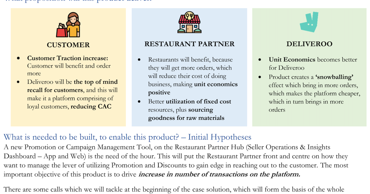 Promotion management tool case study at Deliveroo