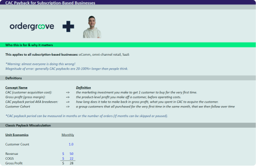 CAC Analysis Templates and Examples - Reforge