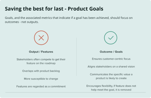 Maintain alignment with the product strategy stack