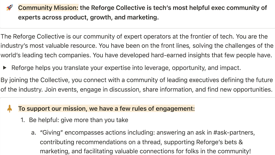 Community Guidelines Templates and Examples - Reforge
