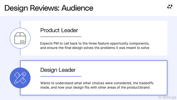 Get design approval