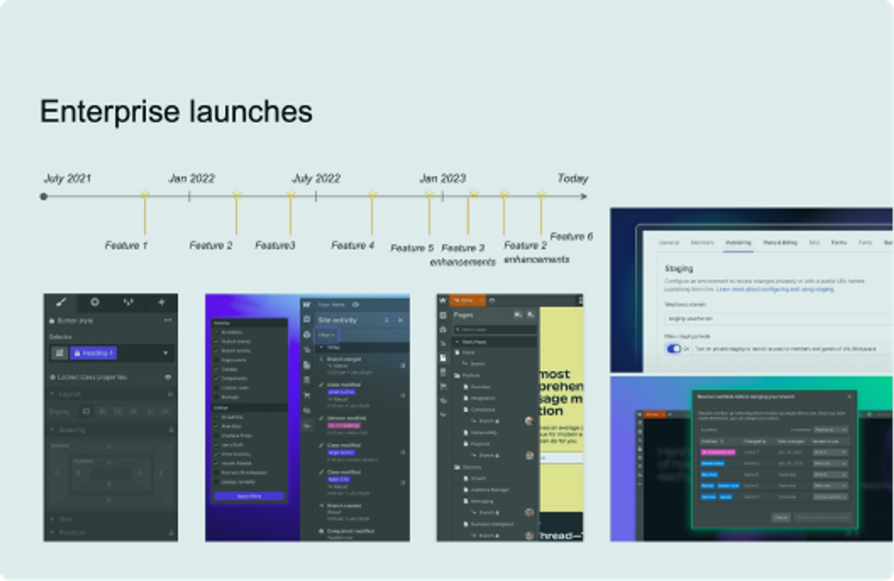 Product brief: Page branching at Webflow