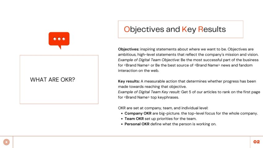 Okr Introduction OKR Introduction for Non-Technical Teams