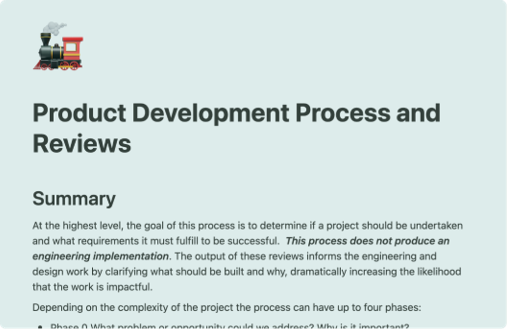 Image of Product Development Process at Nuvocargo