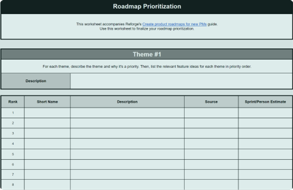 Feature Evaluation Templates and Examples - Reforge